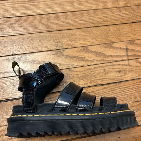 Dr. Martens Black Kids Sandals - Picture 2 of 3